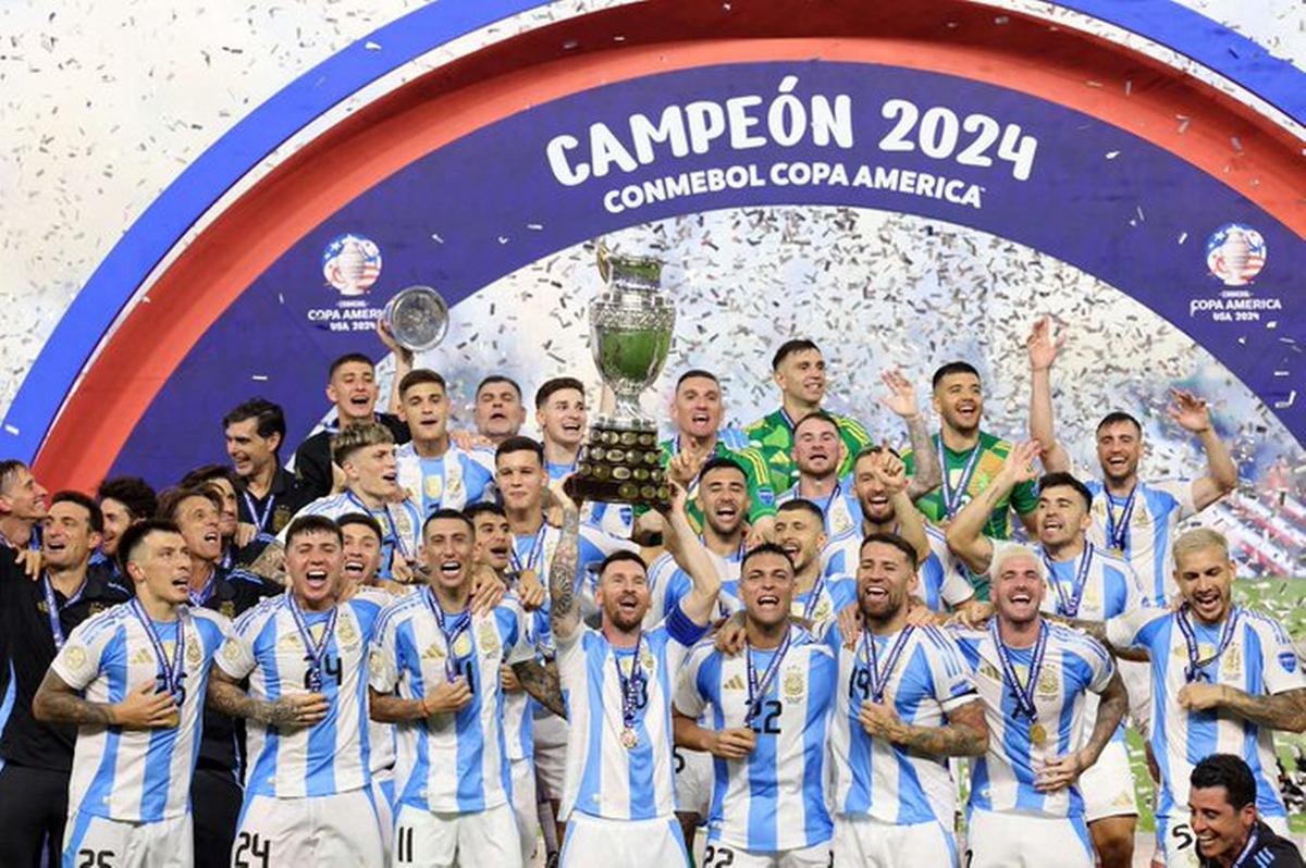 Argentina es el bicampeón de la Copa América