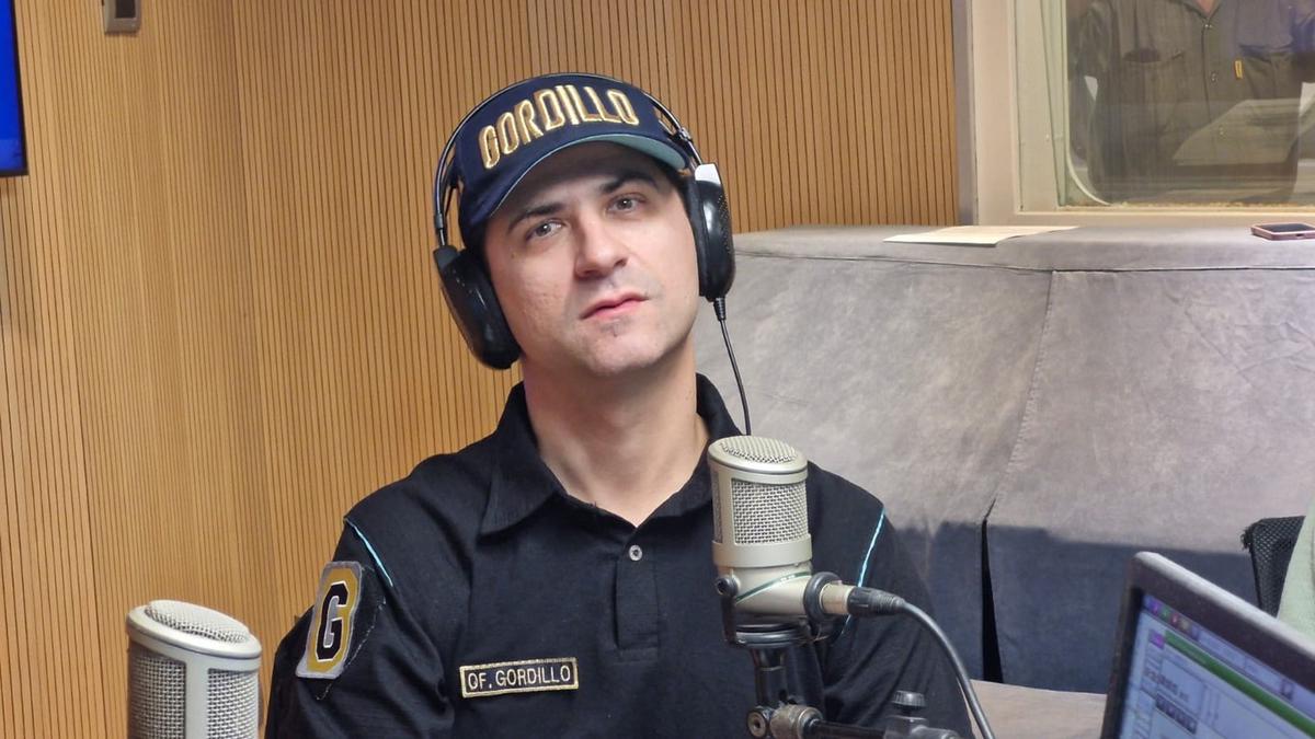 FOTO: El Oficial Gordillo estuvo en 
