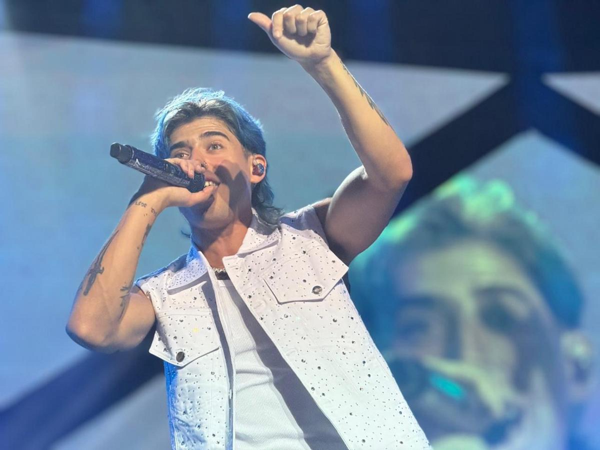 Luck Ra en el Festival de Peñas de Villa María.