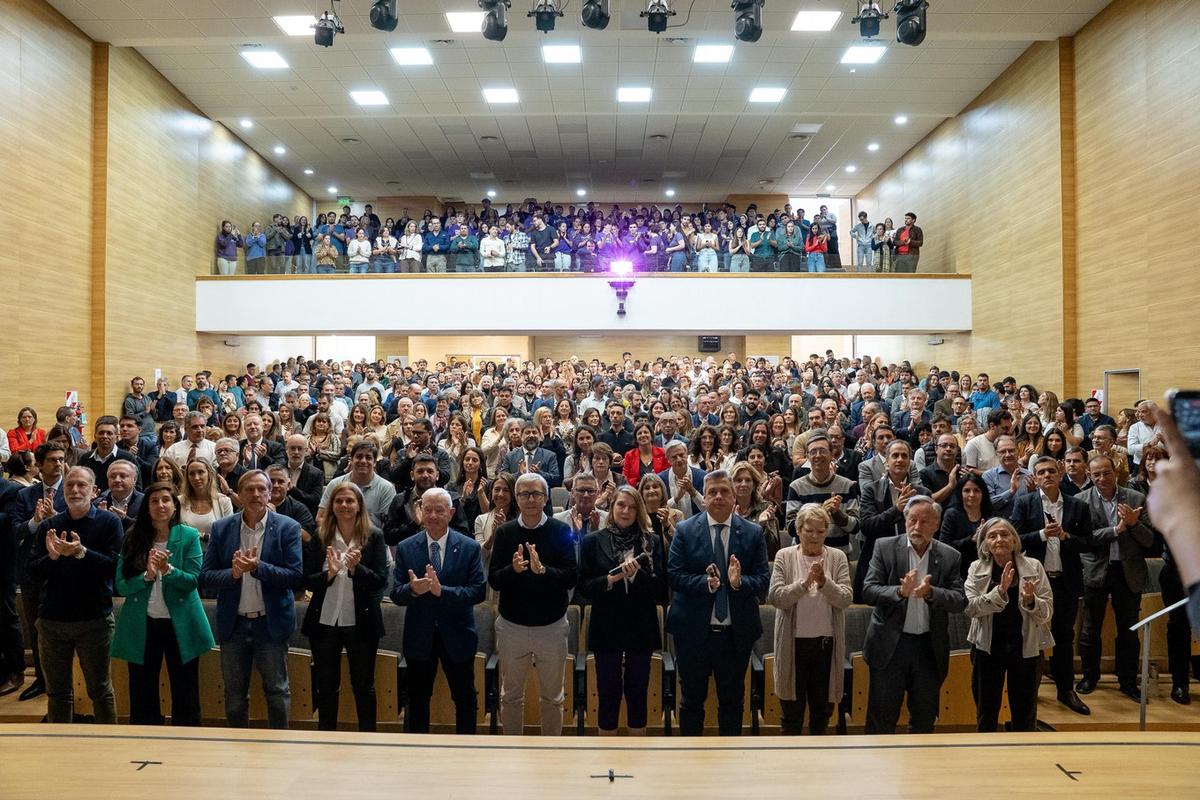 Jhon Boretto lanzó su campaña para reelección como rector de la UNC.