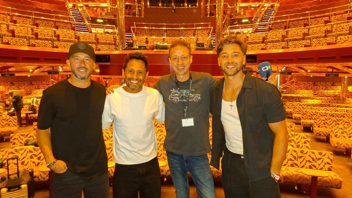 La banda cordobesa vive momentos únicos en el Ocean Fest