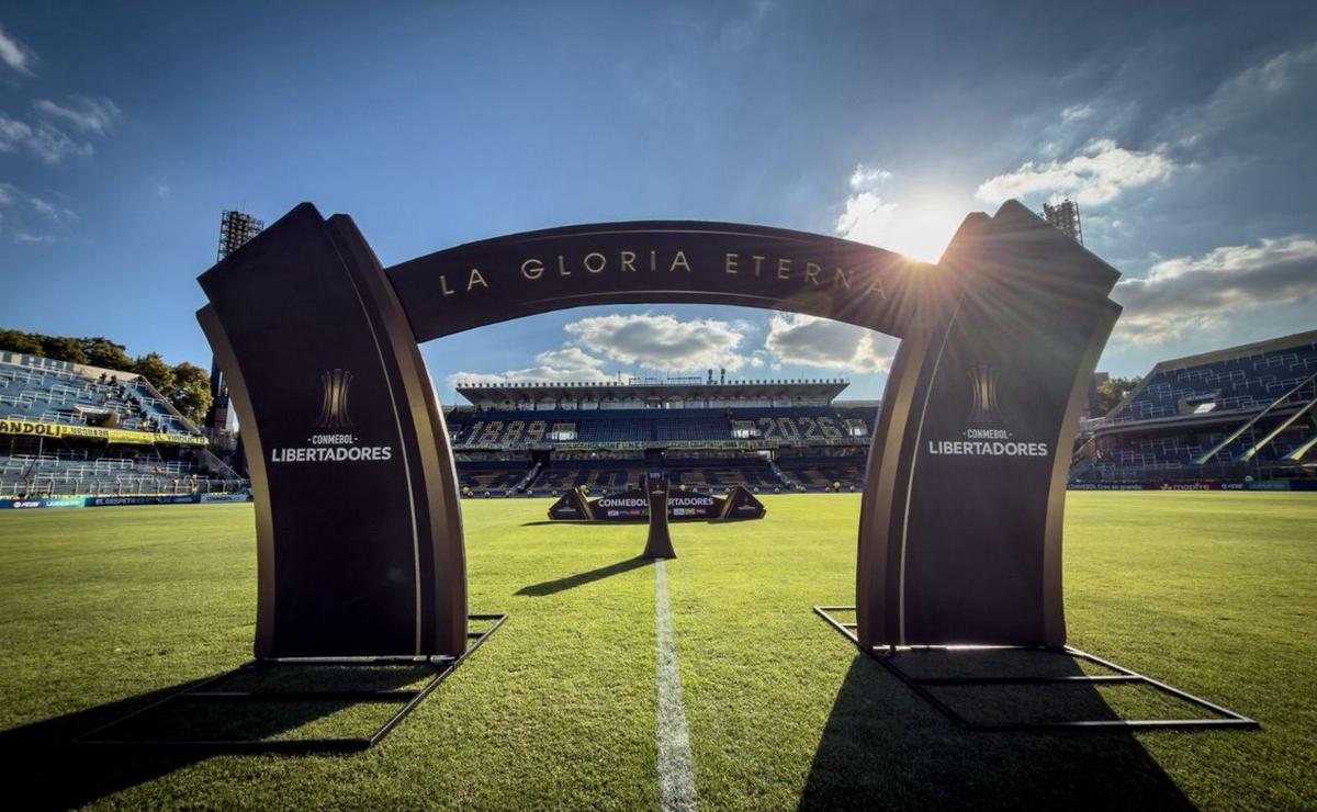 Gigante de Arroyito en la previa de Copa Libertadores.