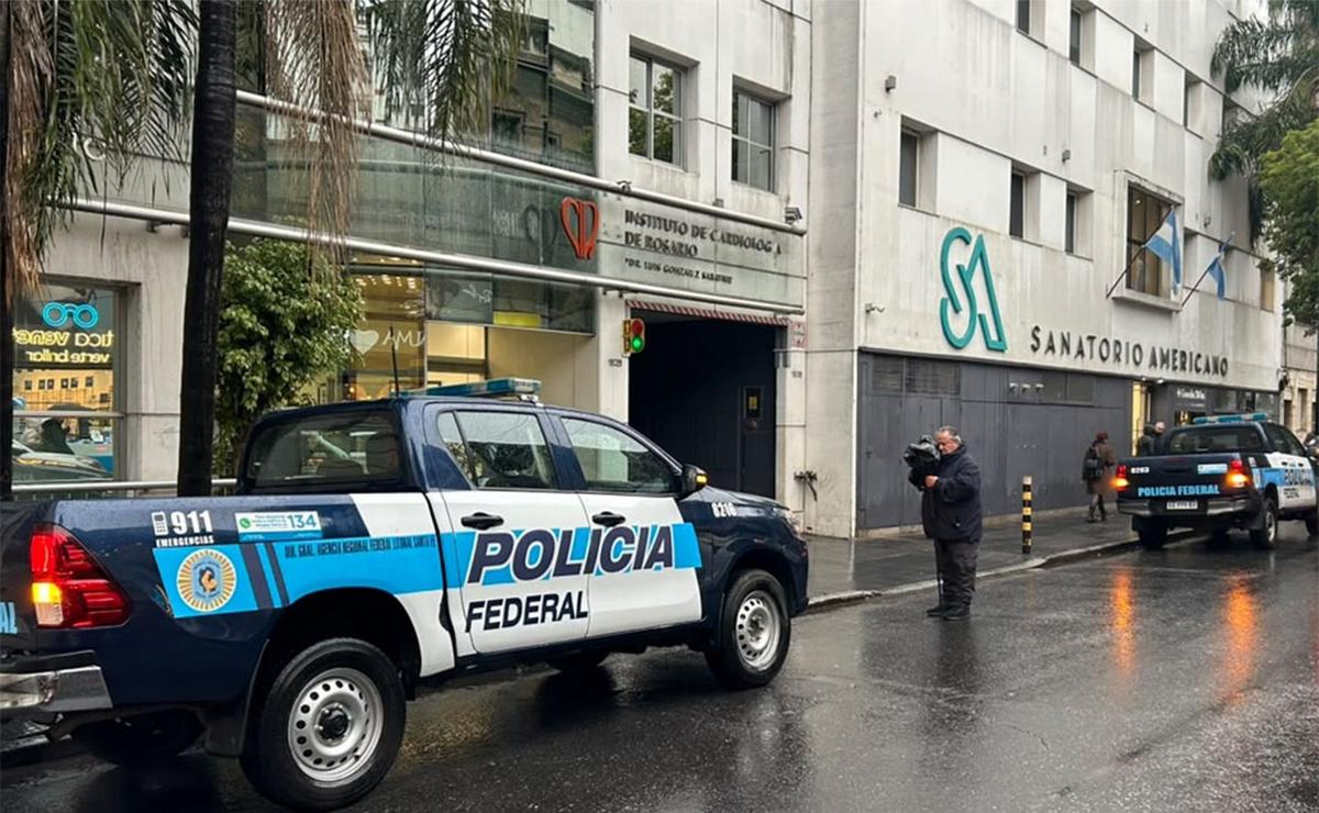 El Sanatorio Americano (Rioja al 1500) en Rosario.