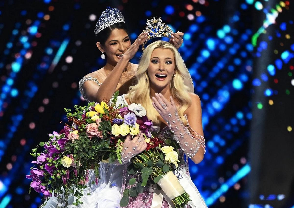 FOTO: Dinamarca se quedó con el título de Miss Universo (Foto: Prensa Libre/AFP)