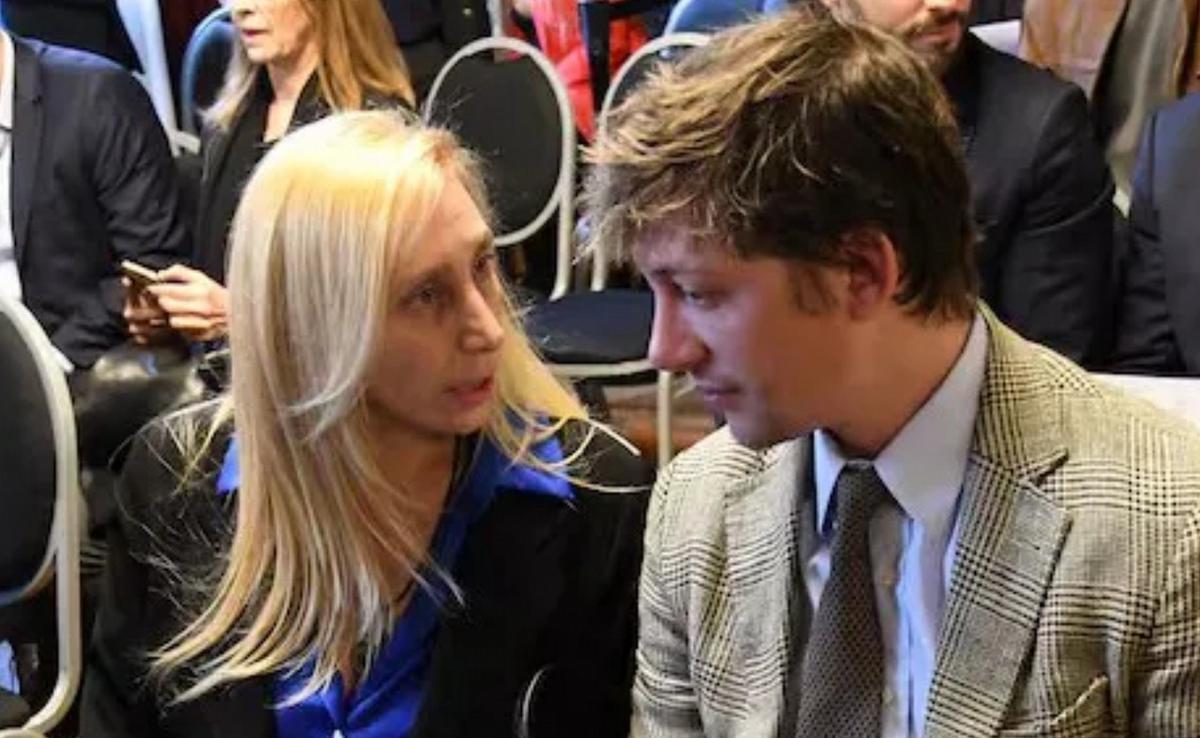 Karina Milei y Santiago Caputo.