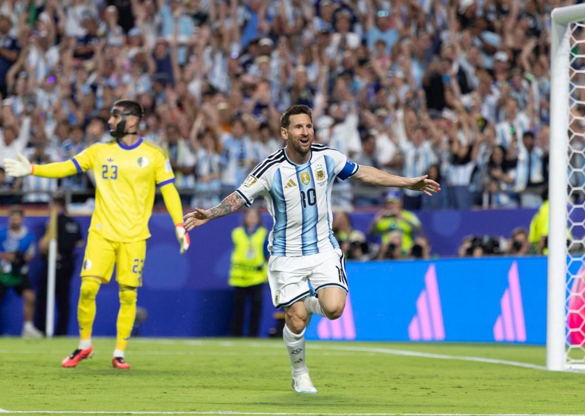 Messi irá en busca de un impresionante récord frente a Austria.
