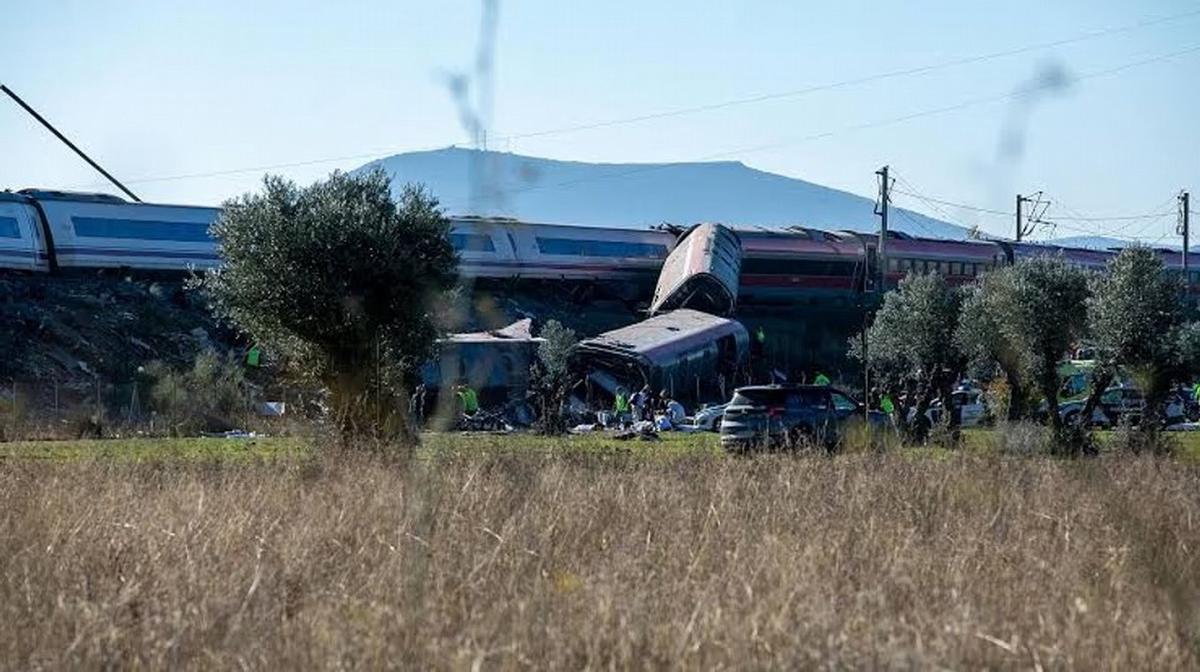 Tragedia ferroviaria en España.