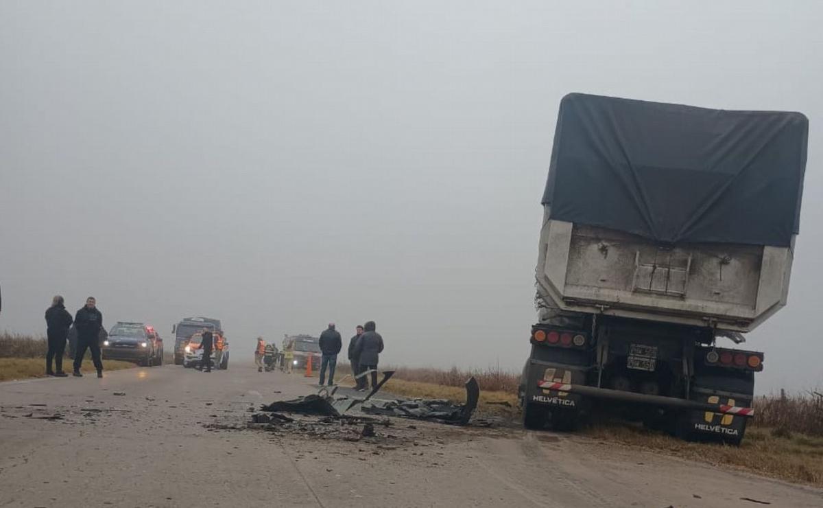 Imágenes del fatal accidente en Ricardone.