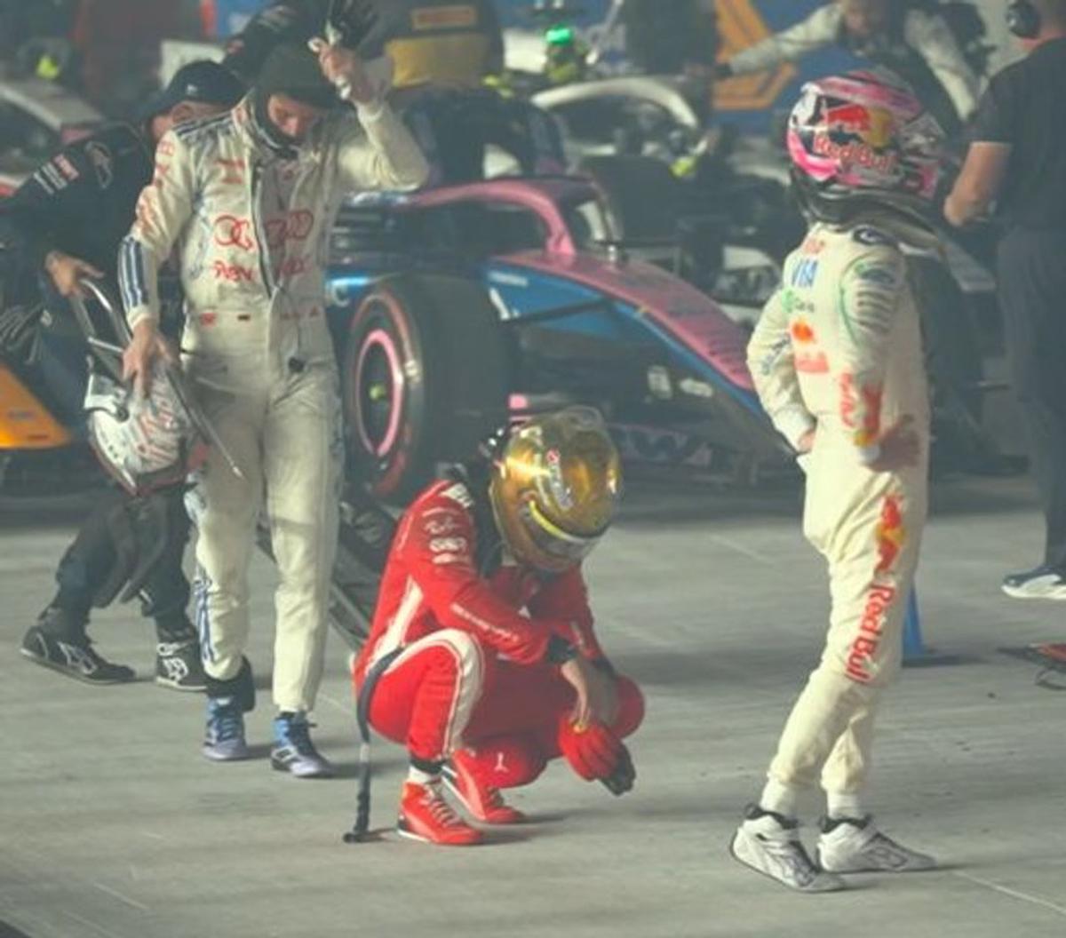 Lewis Hamilton tras el GP de Singapur.