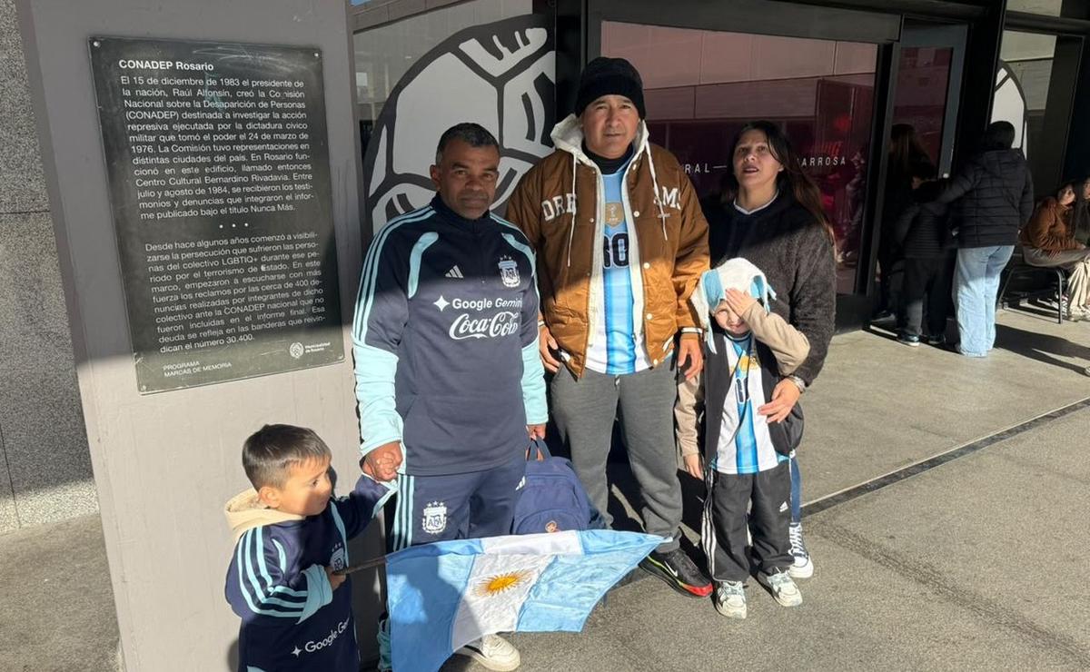 Rosario palpita el partido de la Selección Argentina.