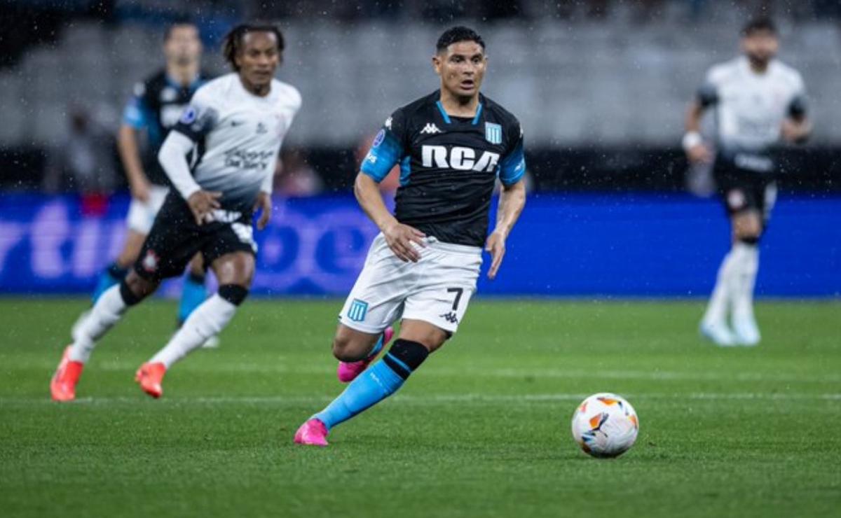 FOTO: La Academia empató con Corinthians en Brasil (Foto: @RacingClub)