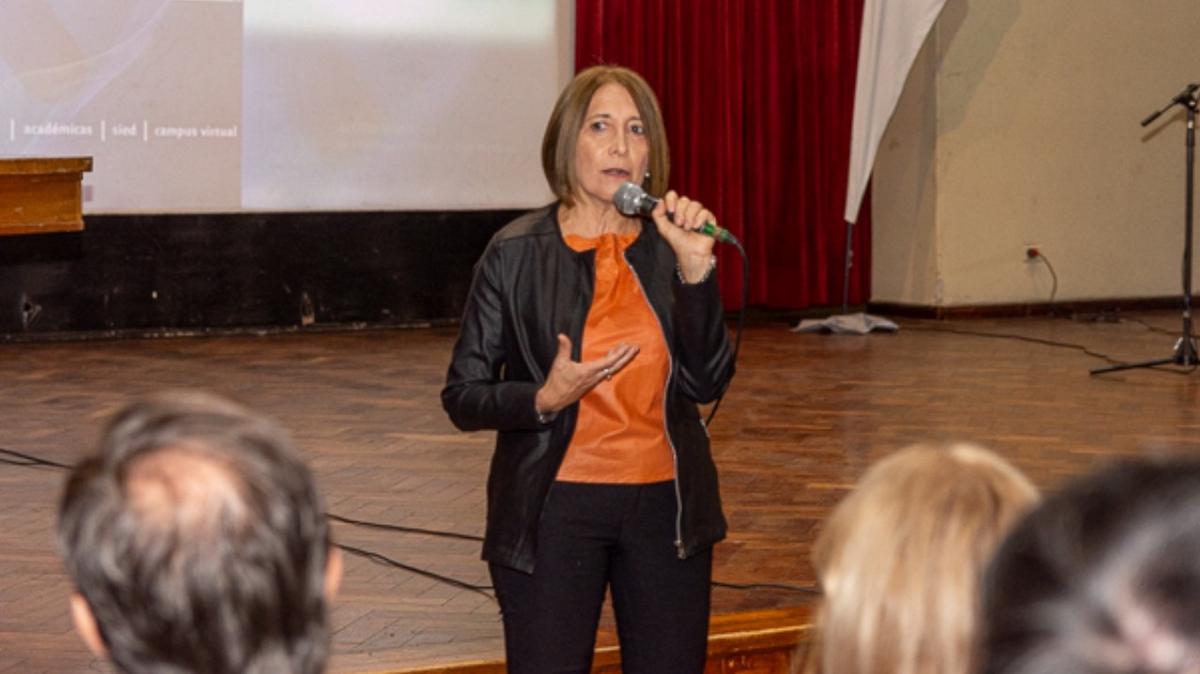 FOTO: Claudia Torcomian, secretaria de asuntos académicos de la UNC