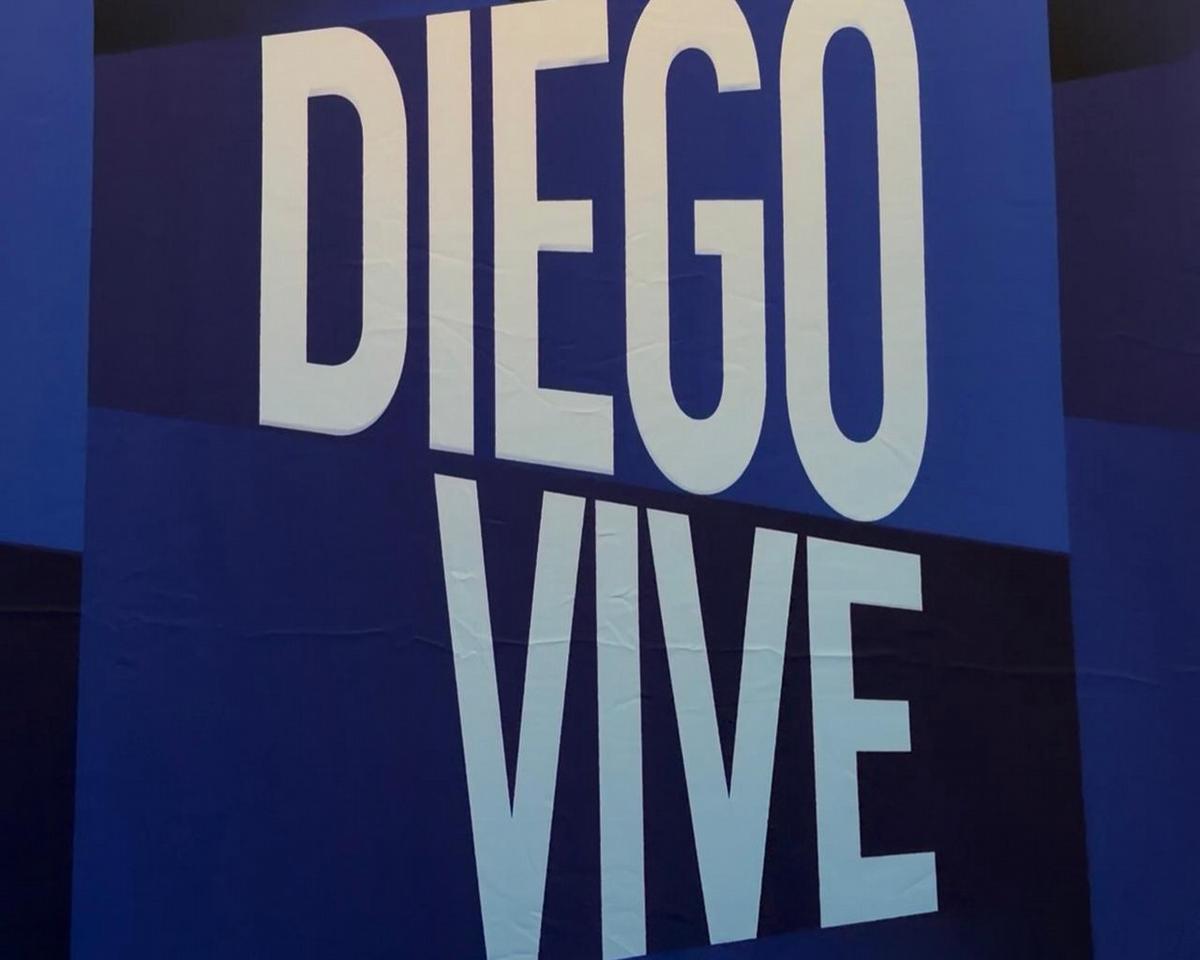 La muestra sobre Diego Armando Maradona se podrá visitar hasta el 1 de abril.