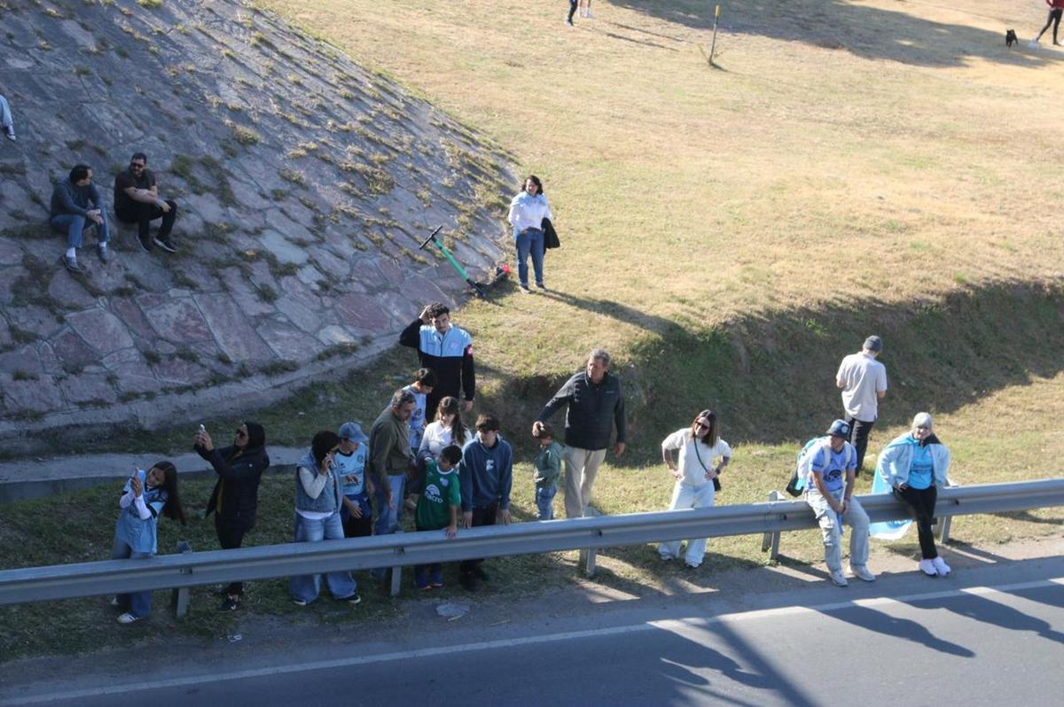 Los hinchas del