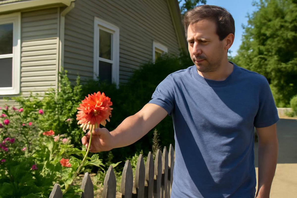 Consejos para recoger flores sin problemas en el jardín de un vecino