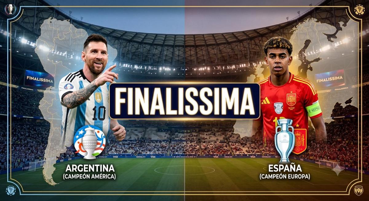 Cuándo se jugará la Finalíssima.