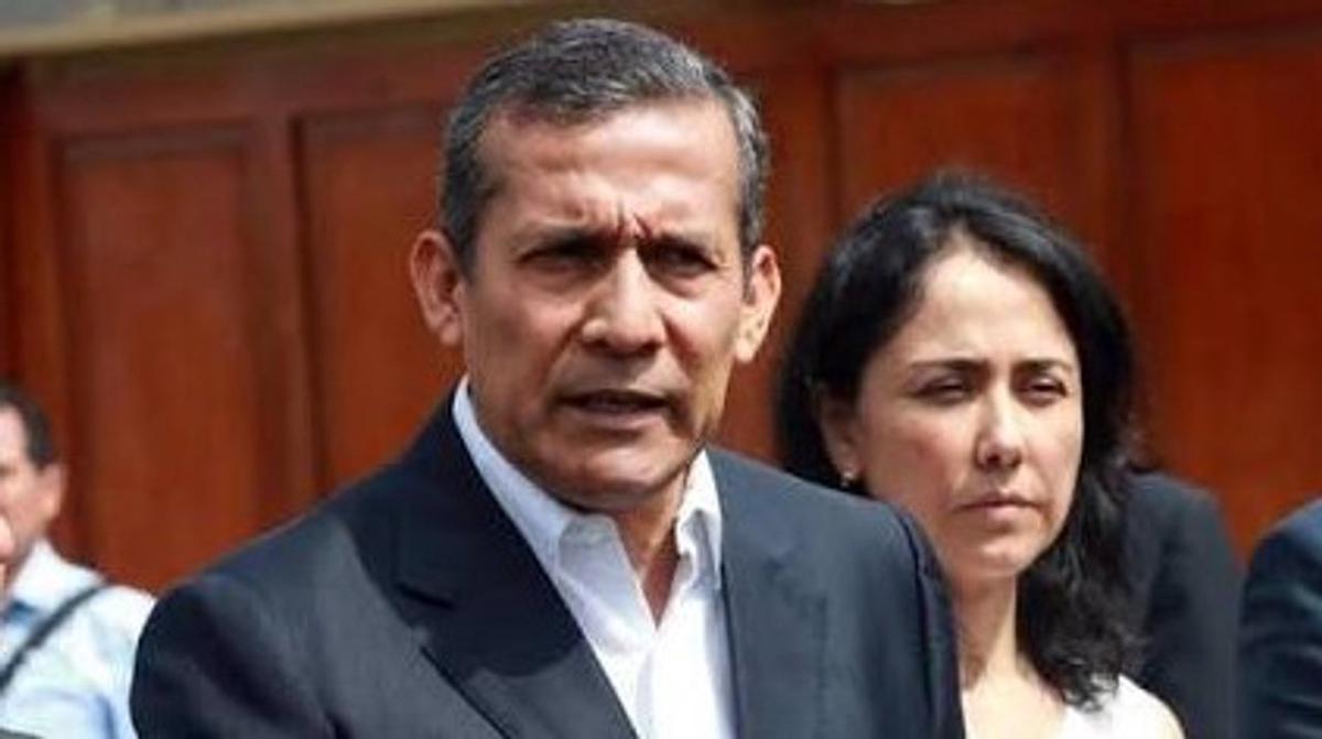 Ollanta Humala y su esposa, Nadine Heredia.