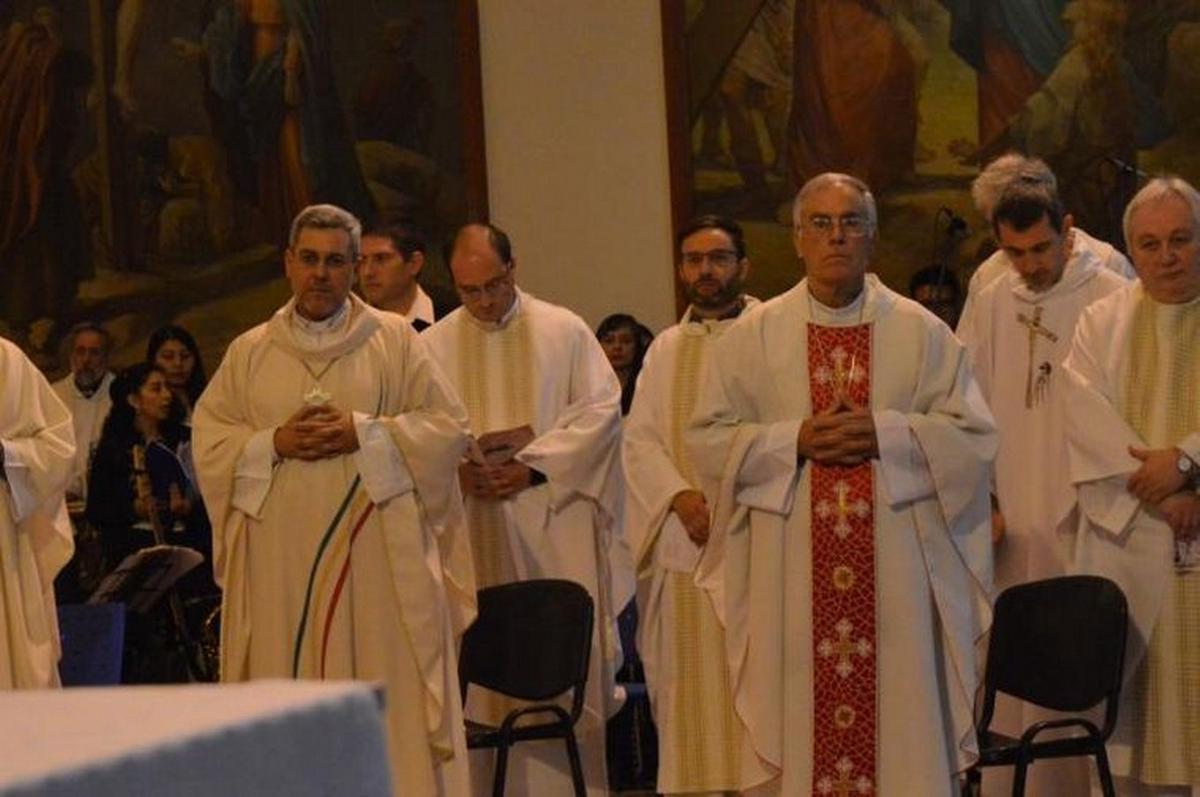 FOTO: Monseñor Horacio Álvarez instó a cumplir los mandatos de la Pasión de Cristo