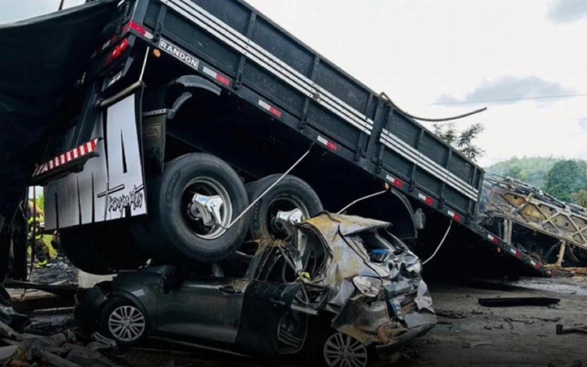 FOTO: Accidente en Brasil (Foto:NA)