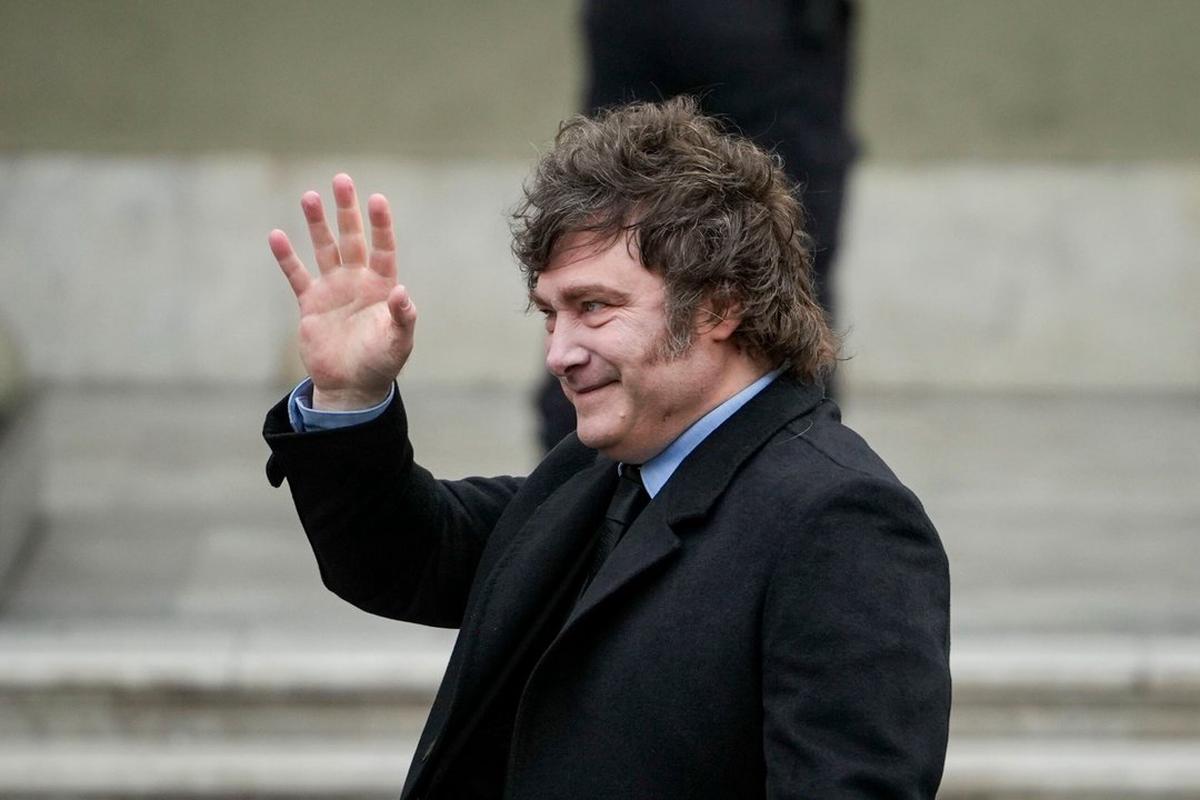El presidente Javier Milei