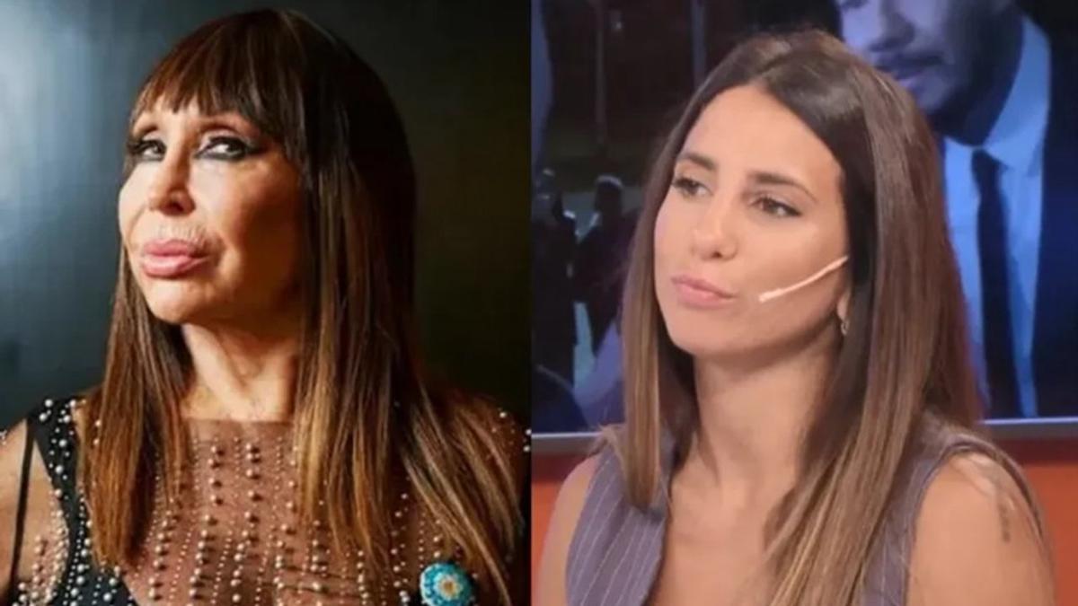 Fuerte pelea entre Moria Casán y Cinthia Fernández. Foto: Agencia NA (Redes)
