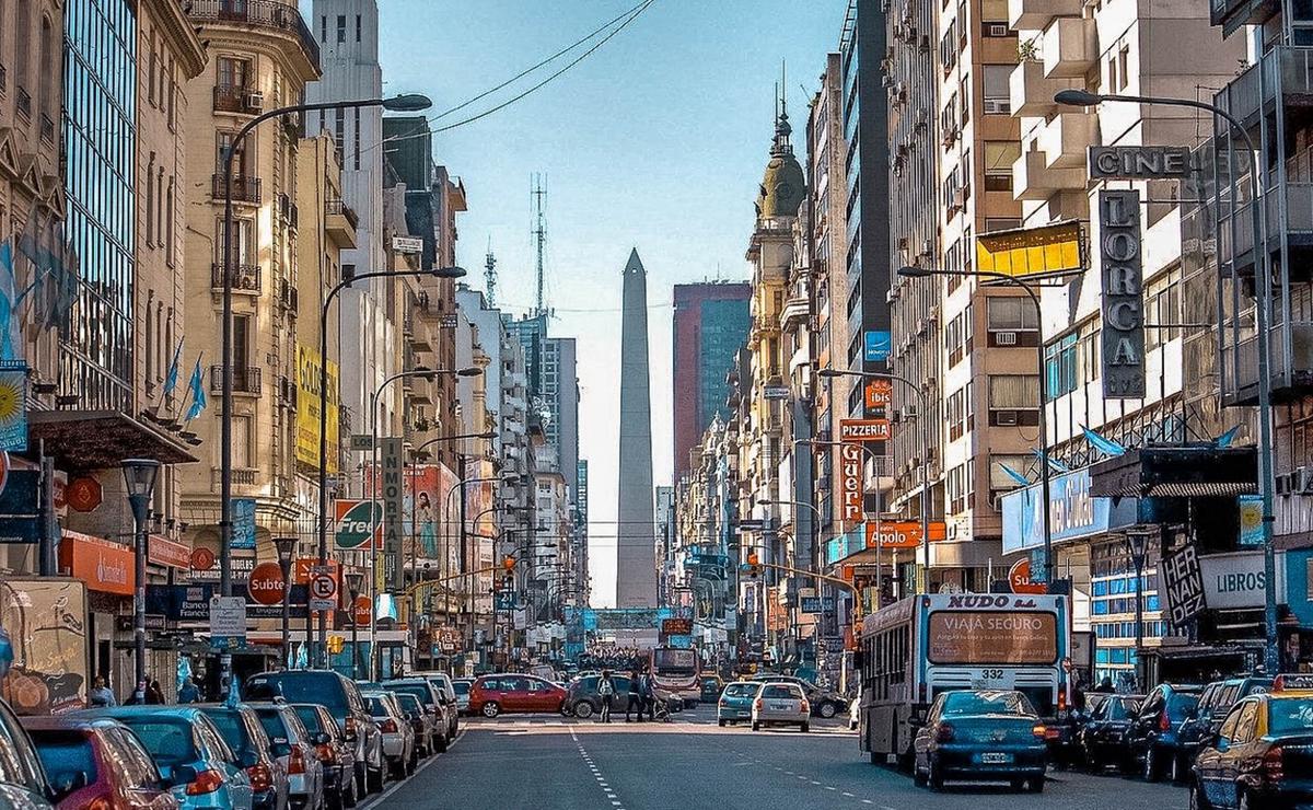 El tránsito en Capital Federal.