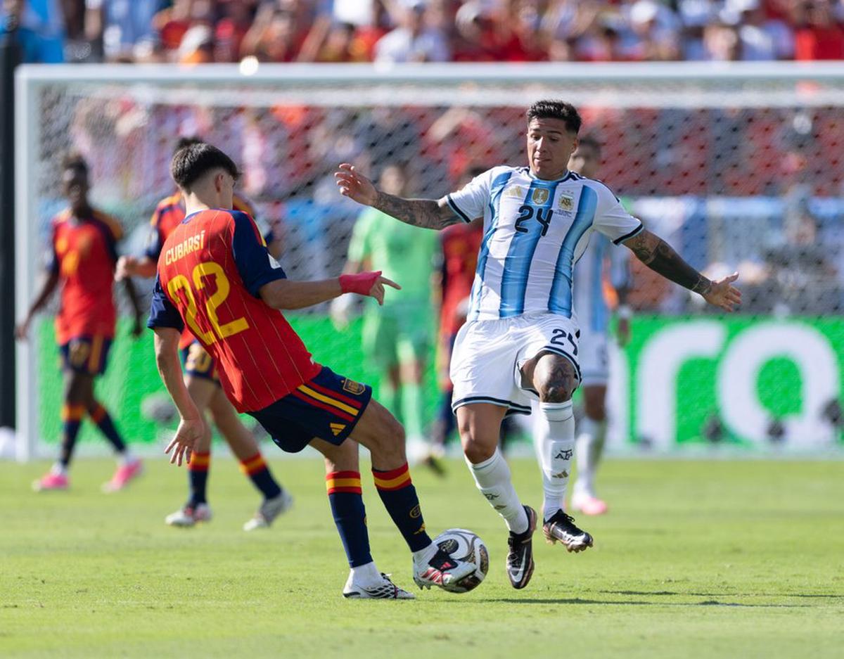 Enzo Fernández, el primer expulsado de Argentina en el Mundial 2026.