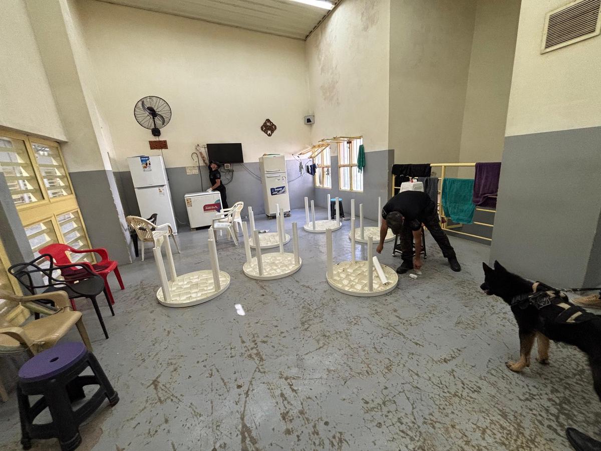 Allanamiento en penitenciaria de Villa María