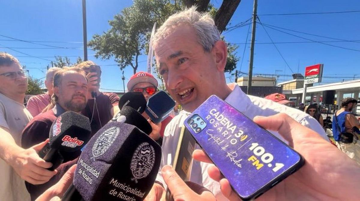 Pablo Javkin, intendente de la ciudad de Rosario.