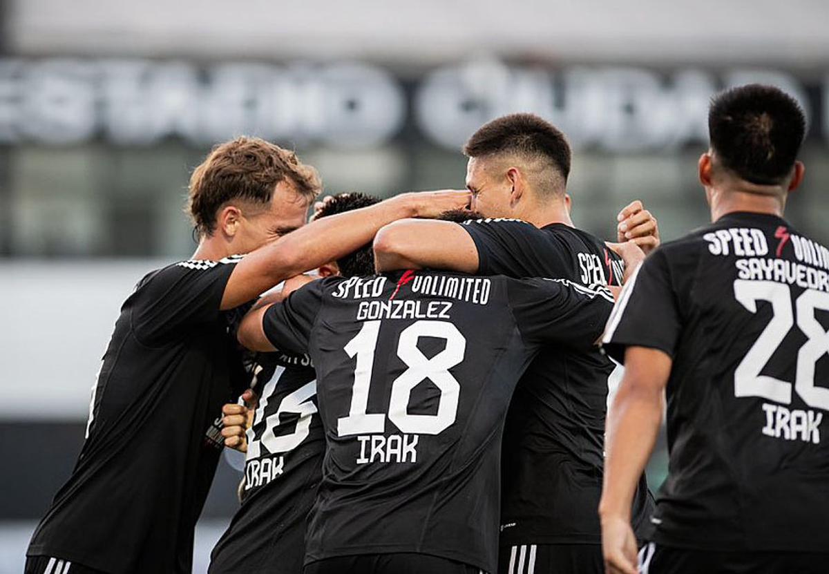 Deportivo Riestra quedó eliminado en la anteúltima fecha. Foto: Agencia NA (@CopaArgentina)