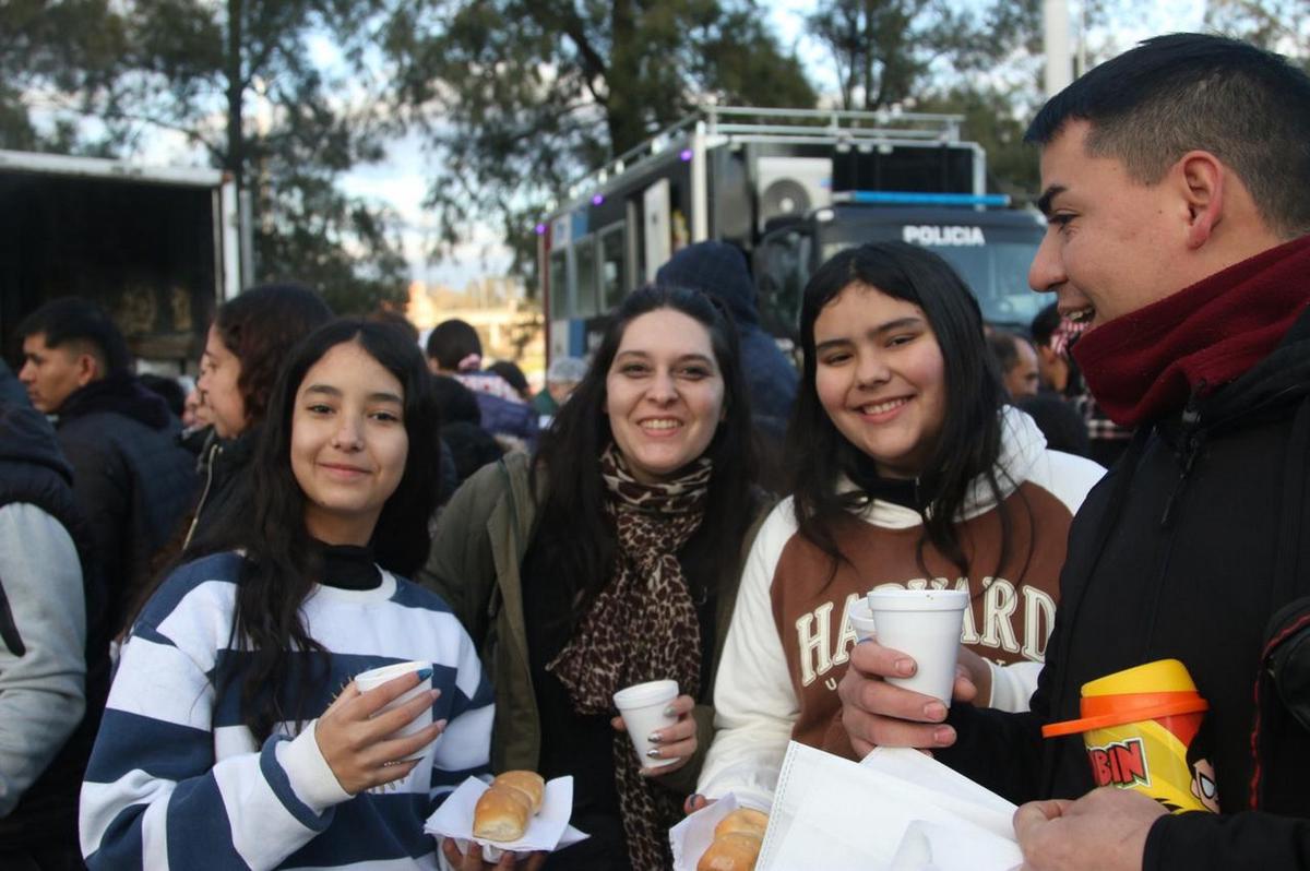 Este domingo, un día para el recuerdo con la tradicional fiesta (Foto: Daniel Cáceres/Cadena 3)