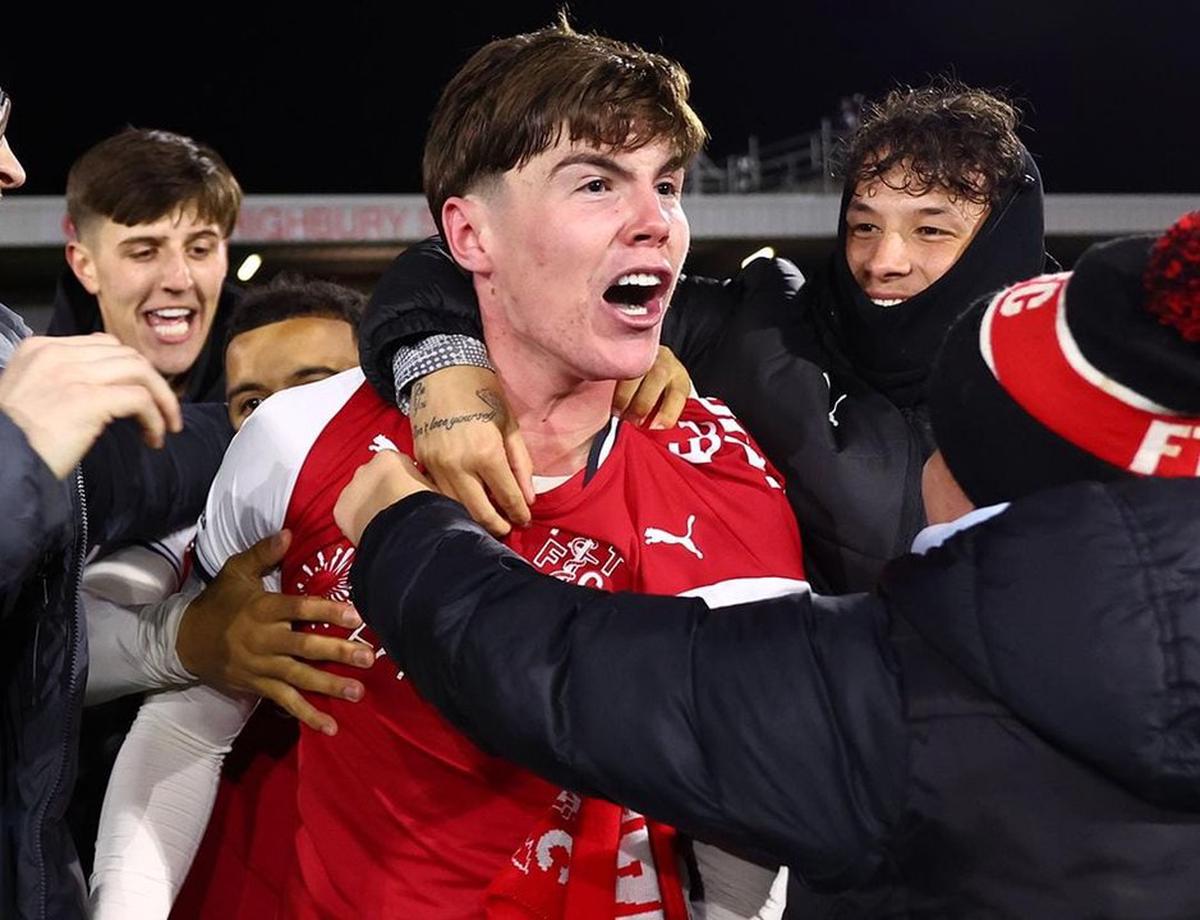 El Fleetwood hizo historia y eliminó al Arsenal.