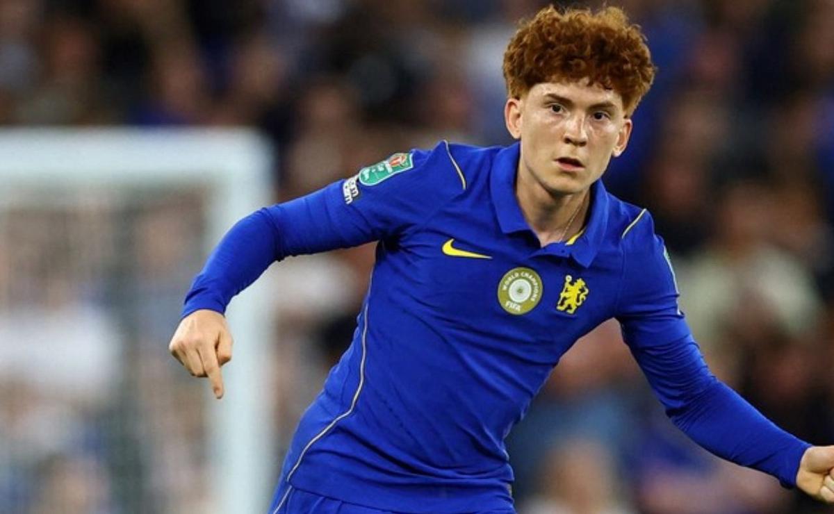 Valentín Barco debutó en el Chelsea. (Gentileza)