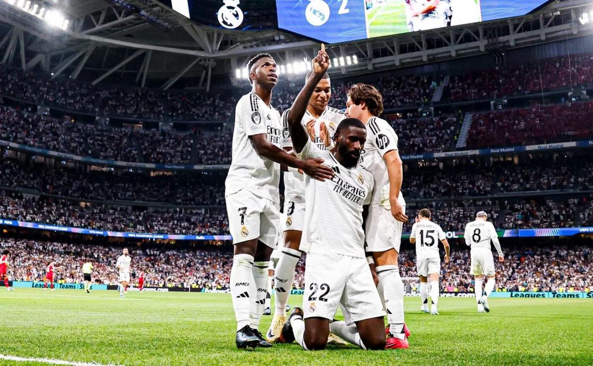 FOTO: El Real Madrid le ganó al Stuttgart por Champions. (Foto:@realmadrid)