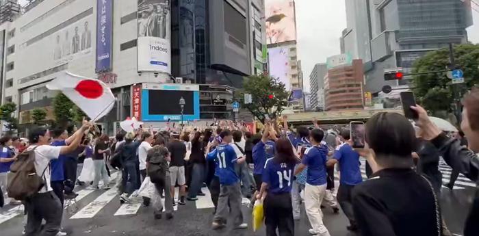 La celebración ejemplar de los japoneses tras el empate en el Mundial 2026