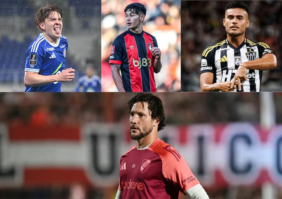 Los apuntados del mercado de pases: sorpresas y talentos con posible llegada a grandes instituciones europeas. Foto: Noticias Argentinas