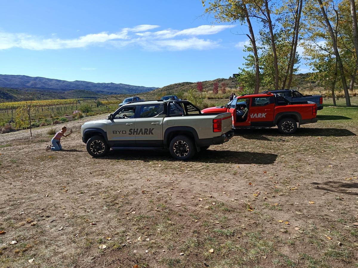 BYD presentó la Shark en Mendoza: la pickup híbrida que revoluciona el mercado.