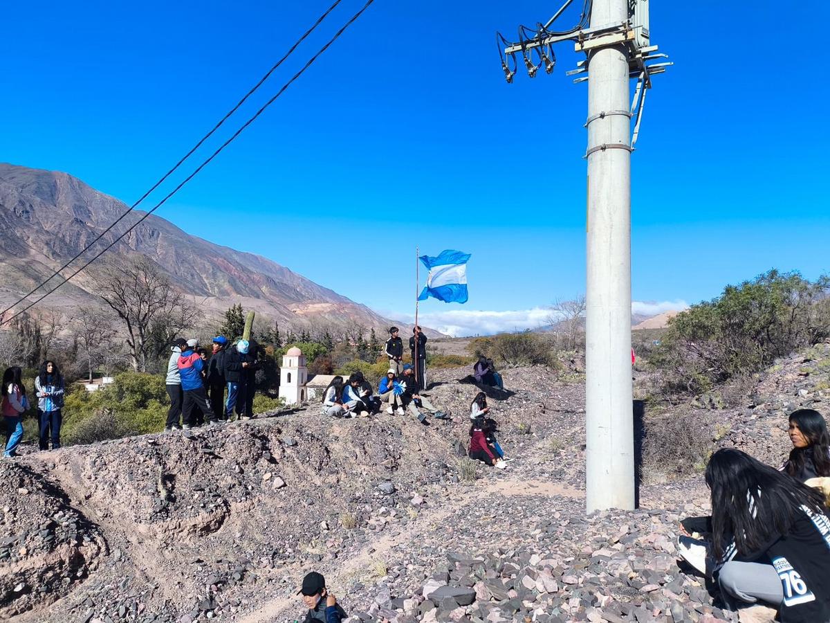 Una emotiva muestra de apoyo a la Selección Argentina