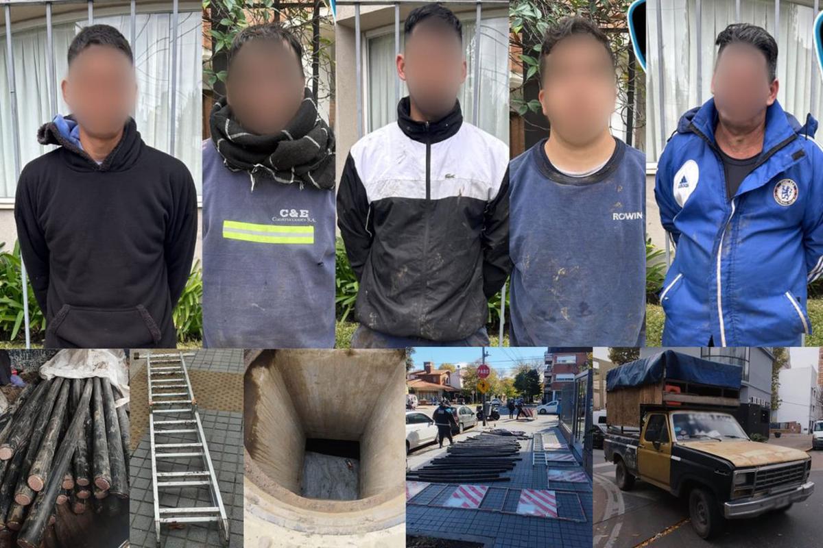 Frustran millonario robo de cables en Villa Devoto: cinco detenidos tras persecución