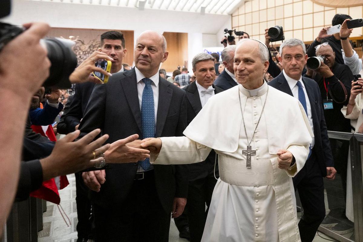 El papa León XIV ya volvió al Vaticano.