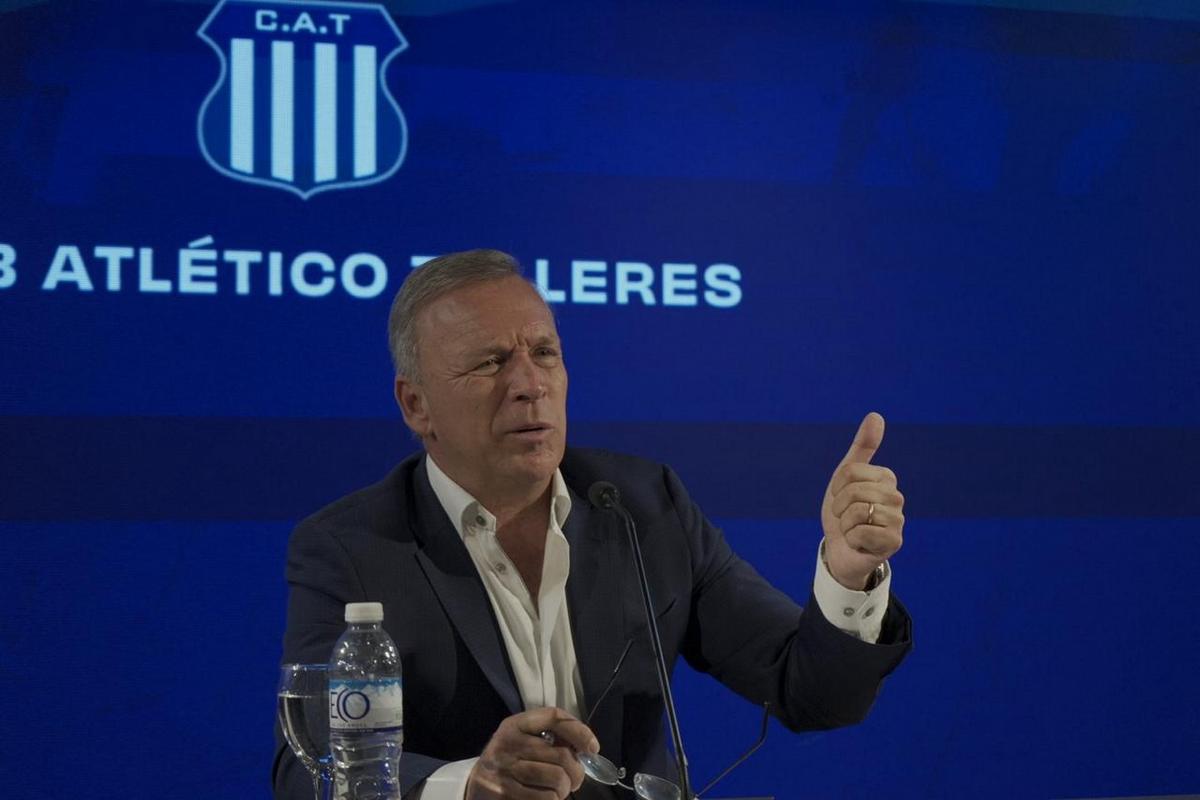 FOTO: Andrés Fassi, presidente de Talleres.