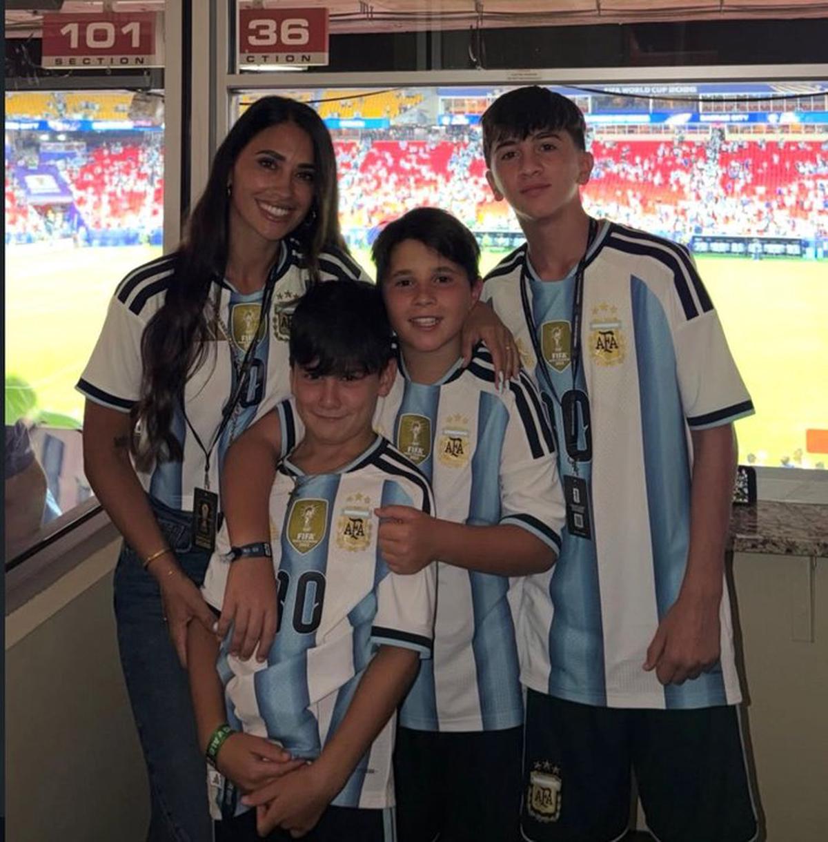 El posteo de Antonela Roccuzzo tras la noche soñada de Messi ante Argelia