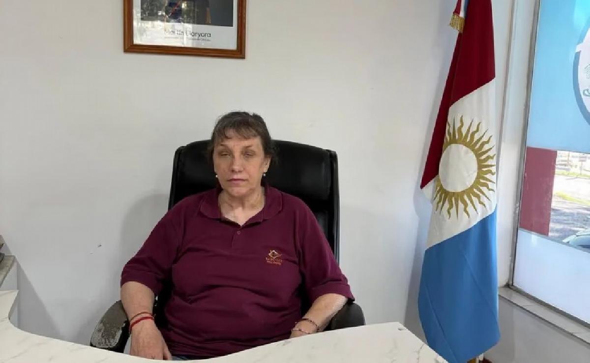 Mabel Andrea Romanutti, la intendenta a la que se le venció el interinato. (Foto: redes sociales)