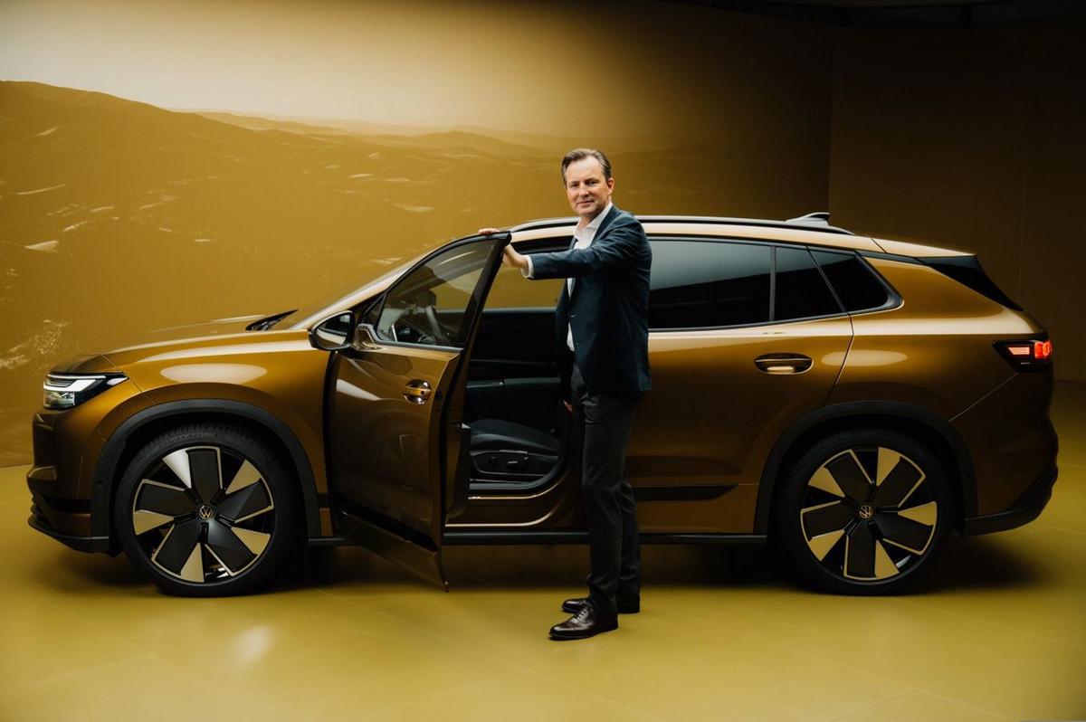 Thomas Schäfer, CEO de la marca Volkswagen y el Nuevo ID.Tiguan