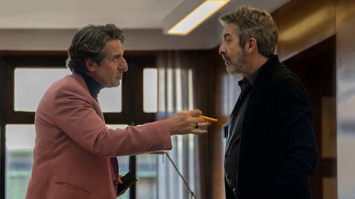 Ricardo Darín y Diego Peretti estrenan "Lo dejamos acá" en el Festival de San Sebastián