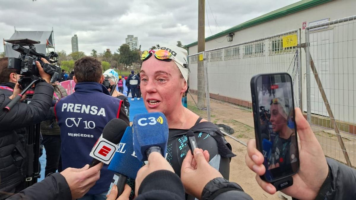 Romina Imwinkelreid habló con Cadena 3 tras ganar la medalla de bronce.