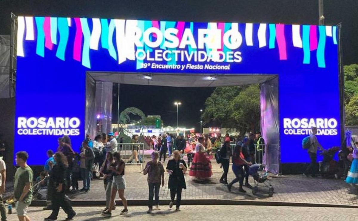 FOTO: La tradicional Fiesta de las Colectividades en Rosario.