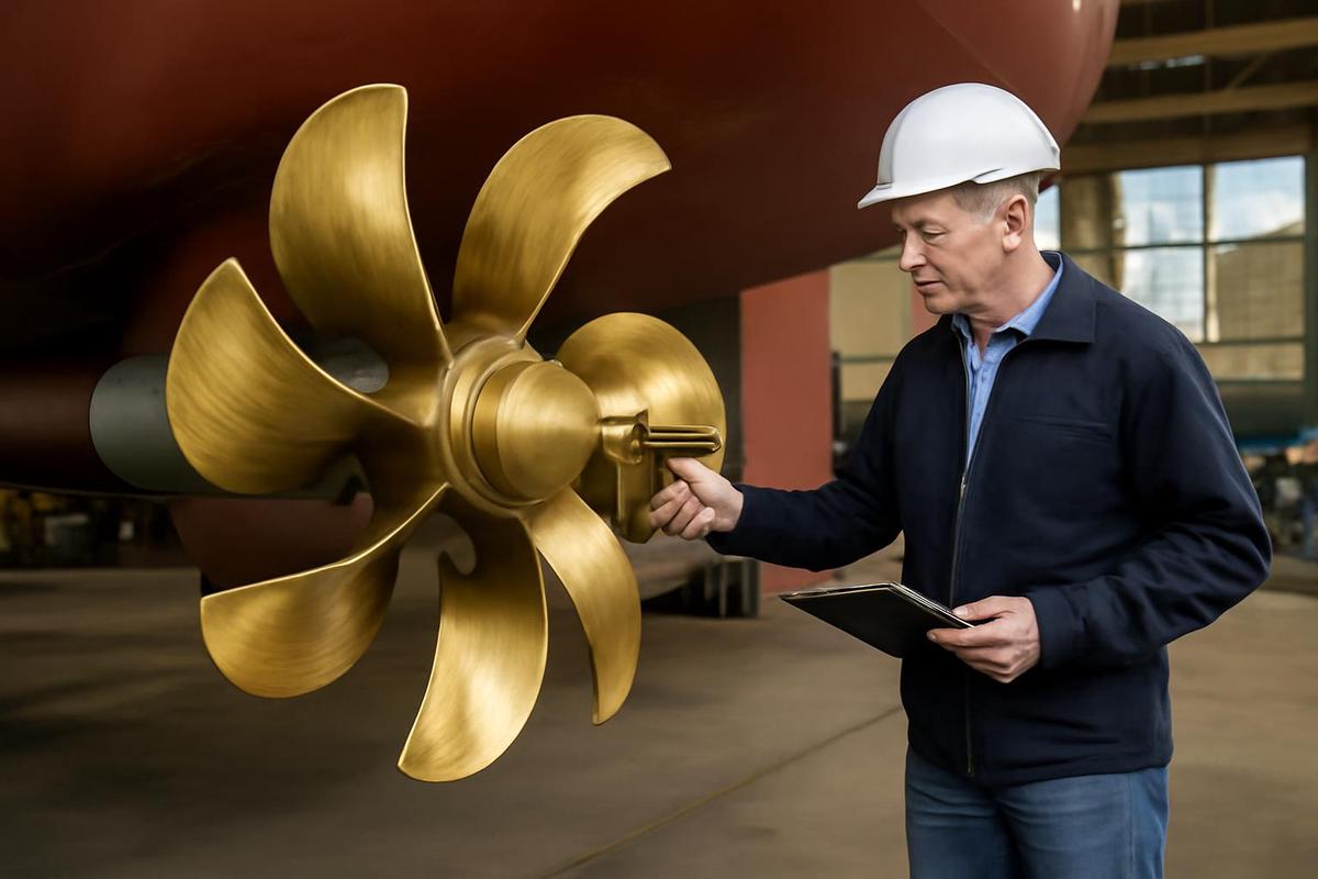 Los propulsores contra-rotativos mejoran la eficiencia energética de los barcos