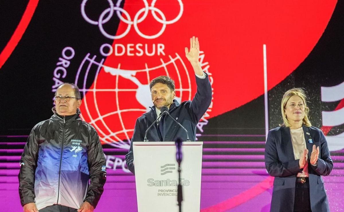 Pullaro inauguró los Juegos Suramericanos.