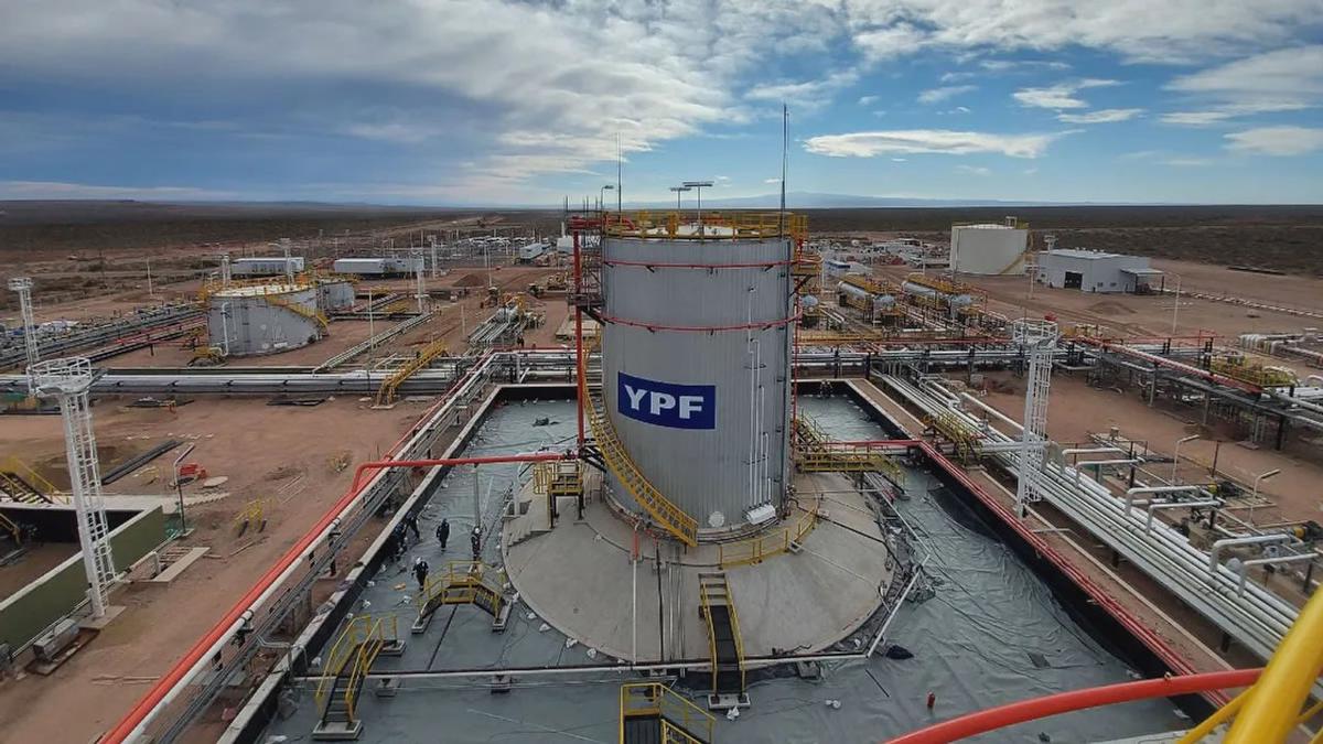 La verdadera joya de la corona: la planta de YPF en Vaca Muerta.